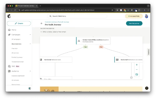Mailchimp Email Automation